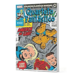Livro Coleção Clássica Marvel Vol. 18 Quarteto Fantástico
