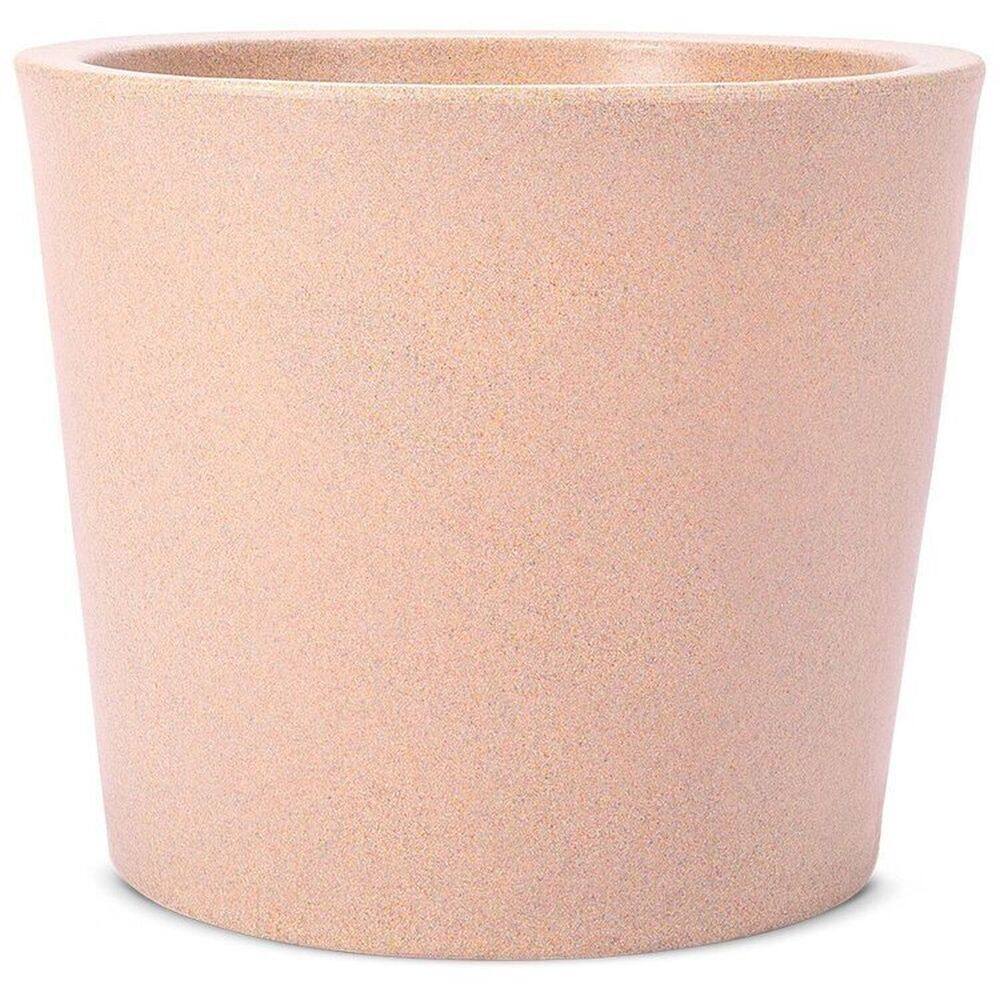 Conjunto de 10 Vasos Decorativo Reto Badi 42 Jardim e Varanda Bege