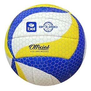 Bola de Vôlei Bfx 280 Treino Lazer 18 Painéis Profissional Amador Aderente Bel