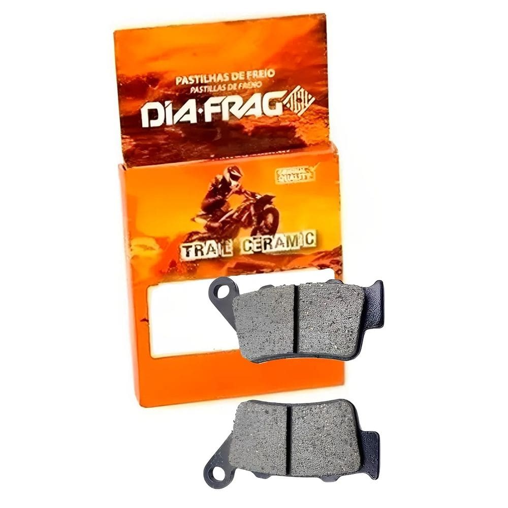 PASTILHA XR 660R 2005 A 2011 F850gs BMW G310R GS KTM DUKE 200 390 TRASEIRA CERAMICA DIAFRAG DFP-50813