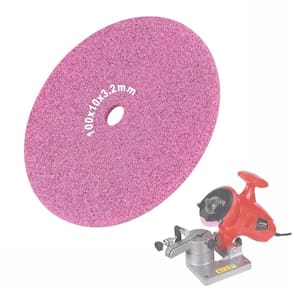 Rebolo Disco Rosa 100x10x3.2mm Para Afiador Hobby Corrente Motosserra