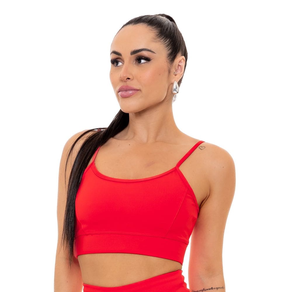 Top Básico Fitness em Poliamida