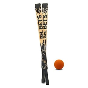 Kit 2 Tacos de Bets 1 Bolinha Borracha Nº3 Xtreme Black Resistente Moderno Bel