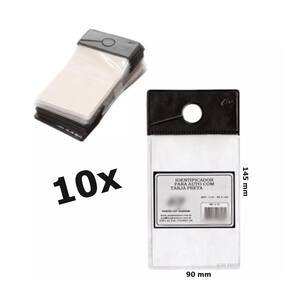 Kit 10 X Crachá De Condomínio Carro Veiculo Suporte