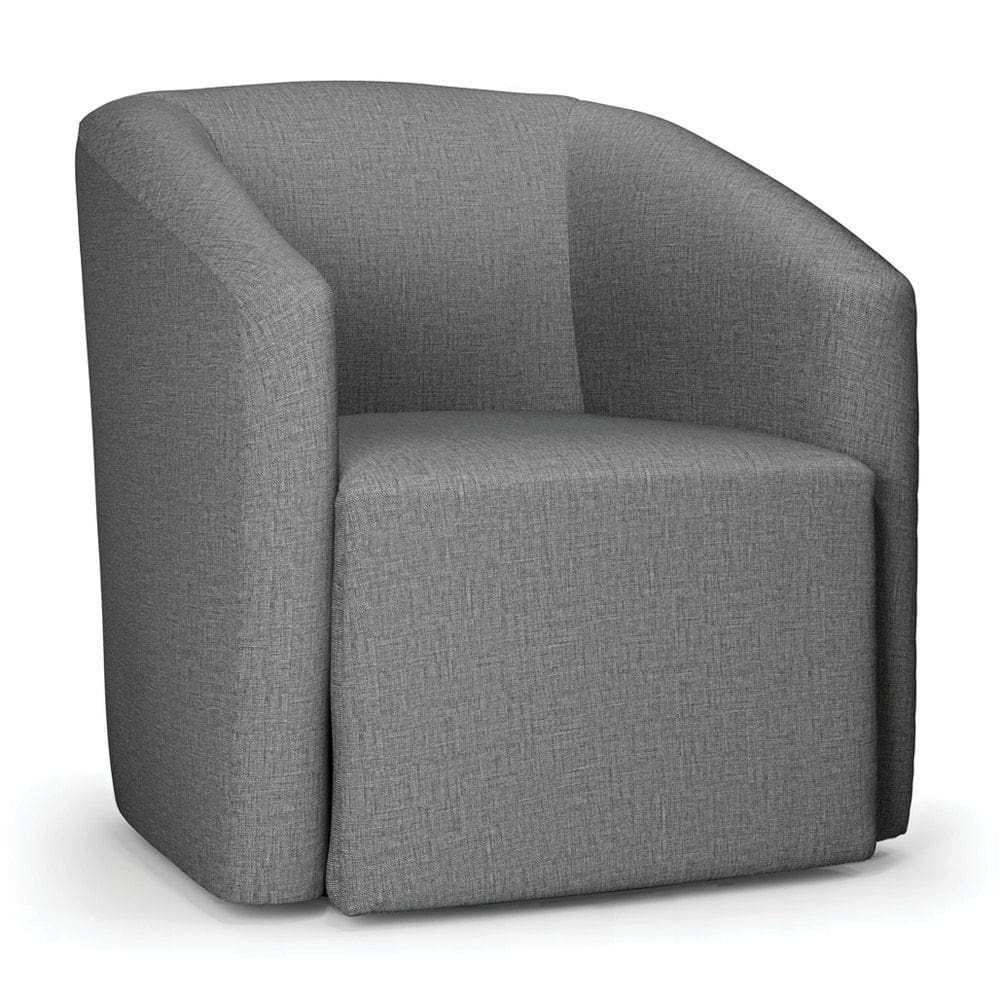 Poltrona Decorativa Orgânica Stella Max Linho D03 - D`Rossi