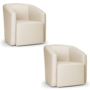 Poltrona Decorativa Orgânica Kit 2 Stella Max Sintético D03 - D`Rossi