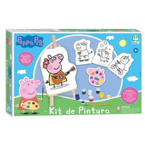Kit Pintura Peppa Pig - Nig Brinquedos