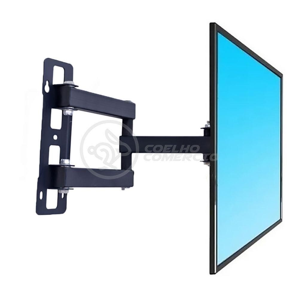Suporte De Tv Articulado Para Painel E Parede Led Lcd Plasma Oled 3d De 14" à 42" Polegadas 302w