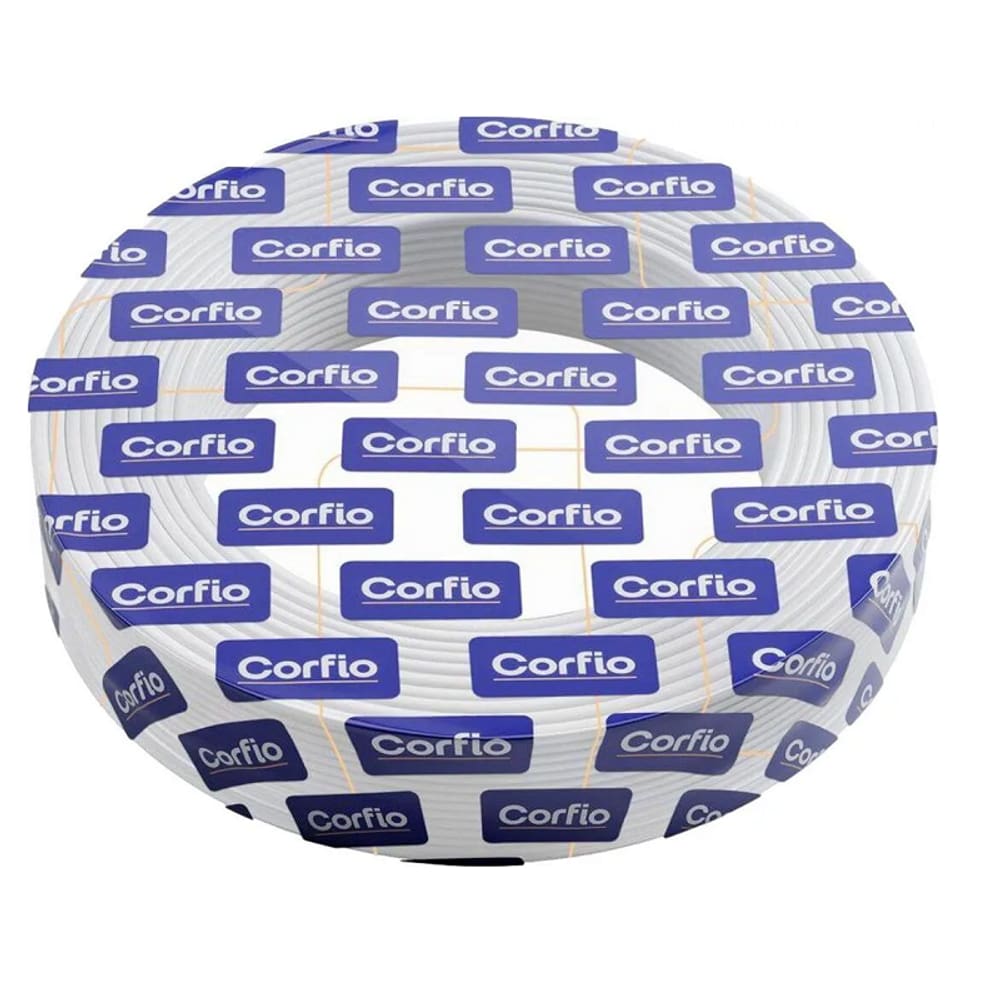 Cabo Elétrico Flexível 4mm Rolo 100 Metros Corfio