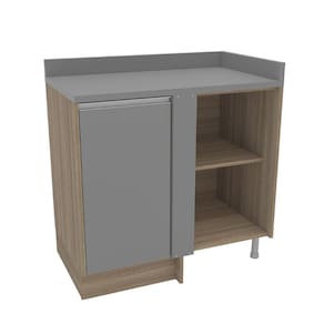 Balcão de Canto Campanele 90cm com 1 Porta Politorno
