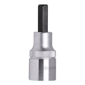 Chave Soquete Hexagonal Curta 8 mm Encaixe de 1/2" - Gedore Red 3300362