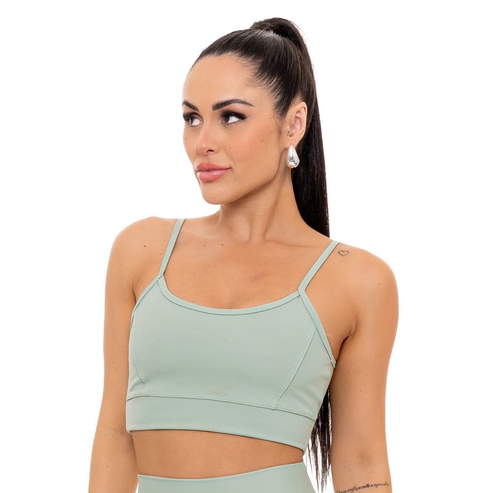 Top Básico Fitness em Poliamida