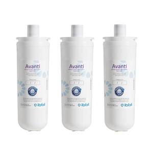 Kit 3 Refil Filtro IBBL Avanti Natural Mini para Purificador de Água Avanti, MIO e Vivax