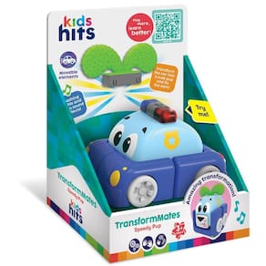 Mini Carrinho Kids Hits Filhotes Velozes Azul - Shiny Toys
