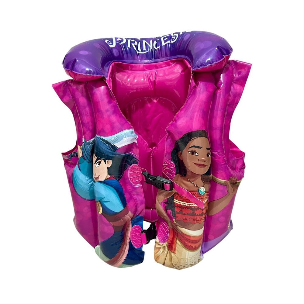 Colete Infantil Boia Para Piscina Praia Inflavel Princesas