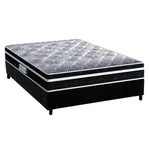 Cama Box Casal: Colchão Ortopédico Probel D33/Ep Advanced Tech1500 Plus + Base Black(138X188)