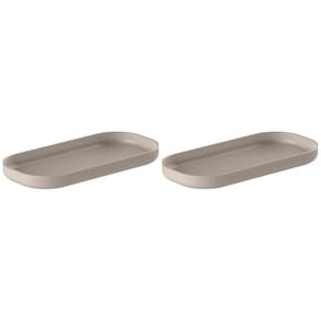 Kit 2 Peças Bandeja Dual Ou Banheiro Lavabo
