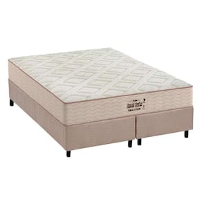 Cama Box King: Colchão Anatômico Probel Ag65 Force Extreme + Base Crc Suede Clean(193X203)