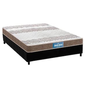 Cama Box Casal: Colchão Espuma Probel D33/Ep Próintense + Base Black(138X188)