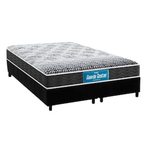 Cama Box Queen: Colchão Anatômico Probel D28/Ep Guarda Costas Prómiddle + Base Black(158X198)
