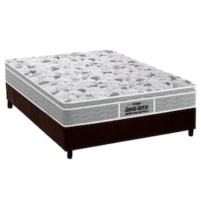 Cama Box Casal: Colchão Anatômico Probel D45/Ep Guarda Costas Próextreme Plus + Base Brown(138X188)