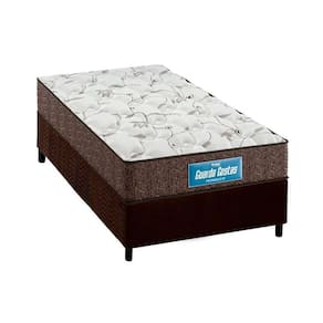 Cama Box Solteiro: Colchão Anatômico Probel D28/Ep Guarda Costas Prómiddle + Base Brown(88X188)