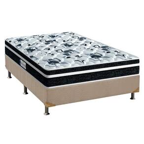 Cama Box Casal: Colchão Probel D45/Ep Prodormir Tech2000 Plus + Base Clean(138X188)