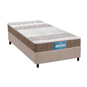 Cama Box Solteiro: Colchão Espuma Probel D33/Ep Double Face + Base Clean(88X188)