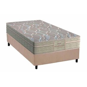 Cama Box Solteiro: Colchão Ortopédico Probel D45/Ep Advanced Tech2000 Plus + Base Clean(88X188)