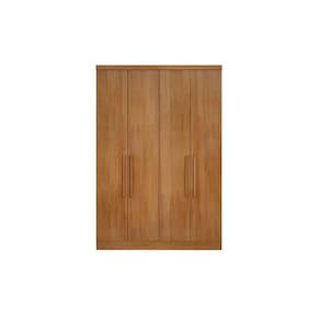 Guarda Roupa Modulado Rizon C- 4 Portas E 3 Gavetas Cor Freijó Cumaru - Novo Horizonte
