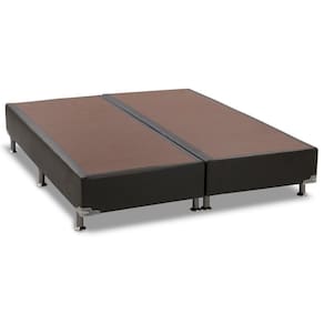 Cama Box Base Queen Universal Courano Black (158x198x30) - Ortobom