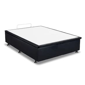Cama Box Baú King Universal Courano Black (186X198X35) - Ortobom