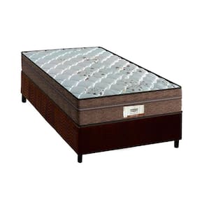 Cama Box Solteiro: Colchão Molas Ensacadas Probel Pallace + Base Brown(88X188)