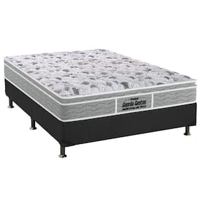 Cama Box Casal: Colchão Espuma Probel D45/Ep Guarda Costas Próextreme Plus + Base Gray(138X188)