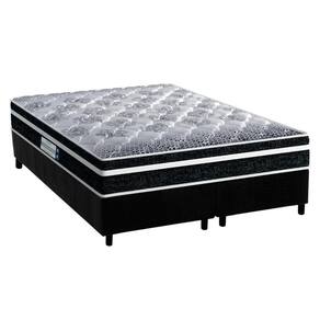 Cama Box Queen: Colchão Anatômico Probel D33/Ep Advanced Tech1500 Plus + Base Black(158X198)