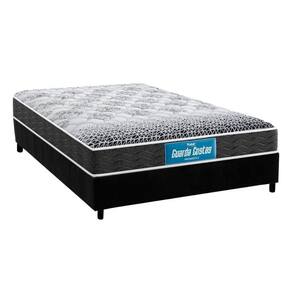 Cama Box Casal: Colchão Anatômico Probel D28/Ep Guarda Costas Prómiddle + Base Black(138X188)