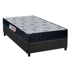Cama Box Solteiro: Colchão Ortopédico Orthoflex Foggia Sogni Unic Face + Base Crc Suede Gray(88X188)