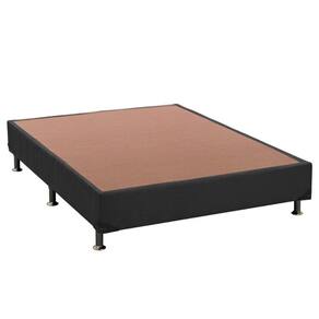 Cama Box Base Casal Universal Suede Gray (138x188x20) - Ortobom