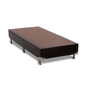 Cama Box Base Solteiro Americana Courano Nero Black (88x188x23) - Ortobom