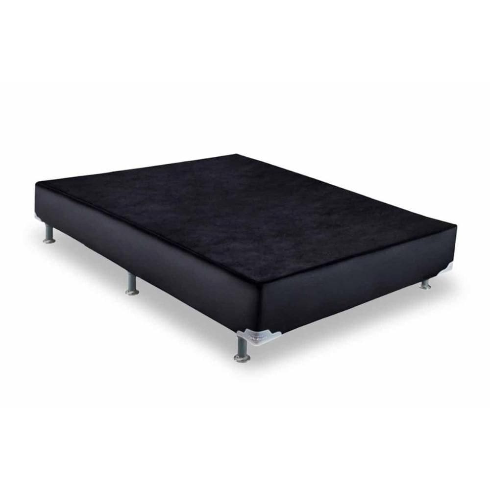 Cama Box Base Universal Casal Americana Courano Nero Black (138x188x23) - Ortobom