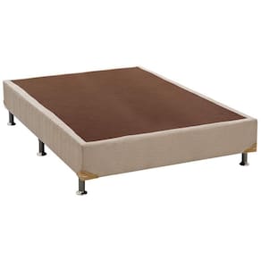 Cama Box Base Universal Casal Suede Clean (138x188x30) - Ortobom