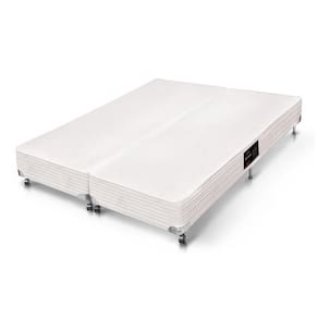 Cama Box Base Queen Kingdom Aloe Vera (158x198x23) - Castor