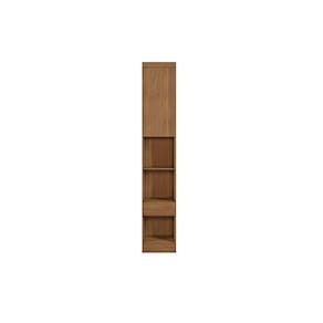 Mesa De Cabeceira Modulada Armário Rizon C/ 1 Gaveta Cor Freijó Cumaru - Novo Horizonte