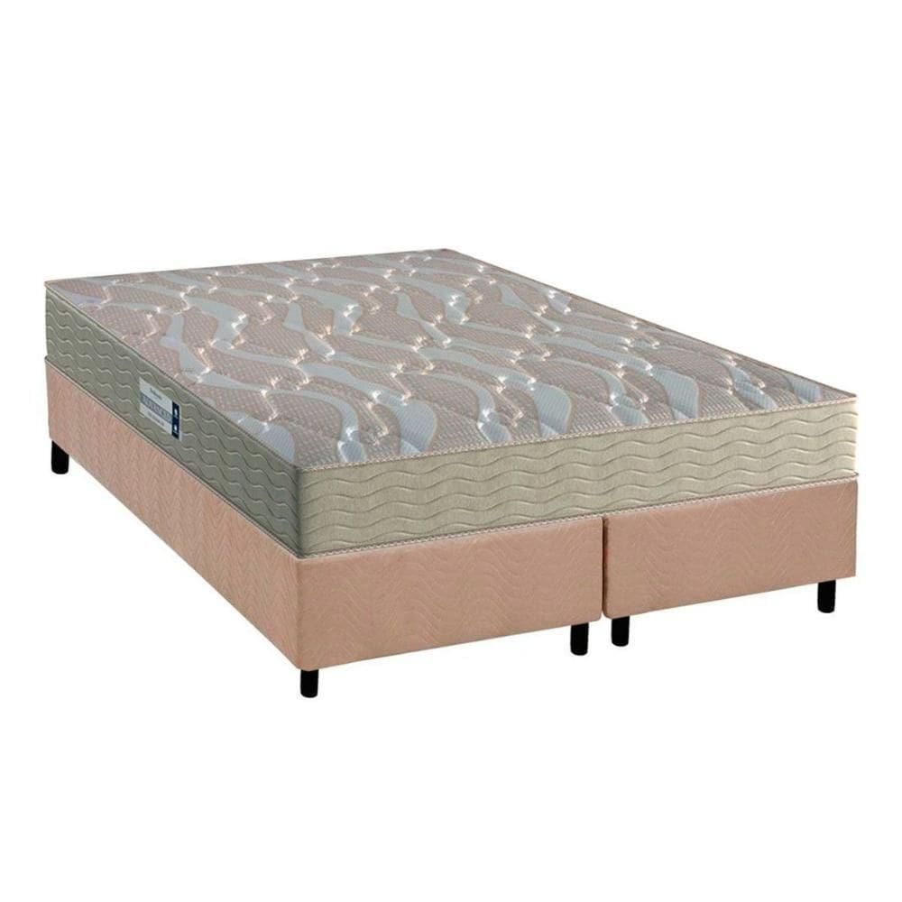 Cama Box Colchão Anatômico Probel D/ep Firmepedic Prodormir Advanced TechBase Suede Clean