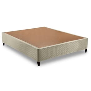 Cama Box Base Universal Casal Clickbox Bordado Clean (138x188x28) - Herval