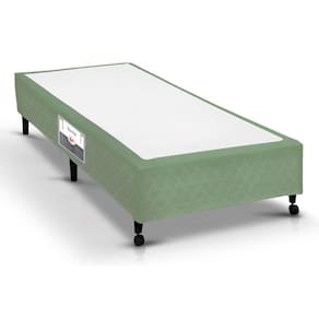 Cama Box Base Universal Solteiro Poli Tecido Green (78x188x27) - Castor