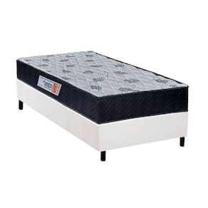 Cama Box Solteiro: Colchão Ortopédico Orthoflex Foggia Sogni Unic Face + Base White(88X188)