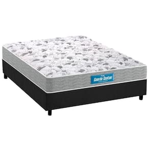 Cama Box Casal: Colchão Ortopédico Probel D45/Ep Guarda Costas Próextreme + Base Gray(138X188)
