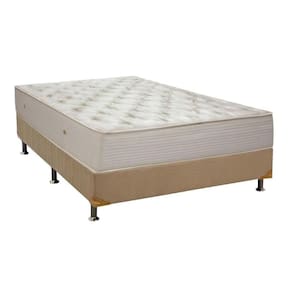 Cama Box Queen: Colchão Molas Ortobom Hotelaria Multilastic Orthotel Superluxo + Base Clean(158X198)