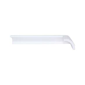 Kit com 20 Barras Rodateto de Poliestireno 3,5cm X 35mm Liso 40m Branco